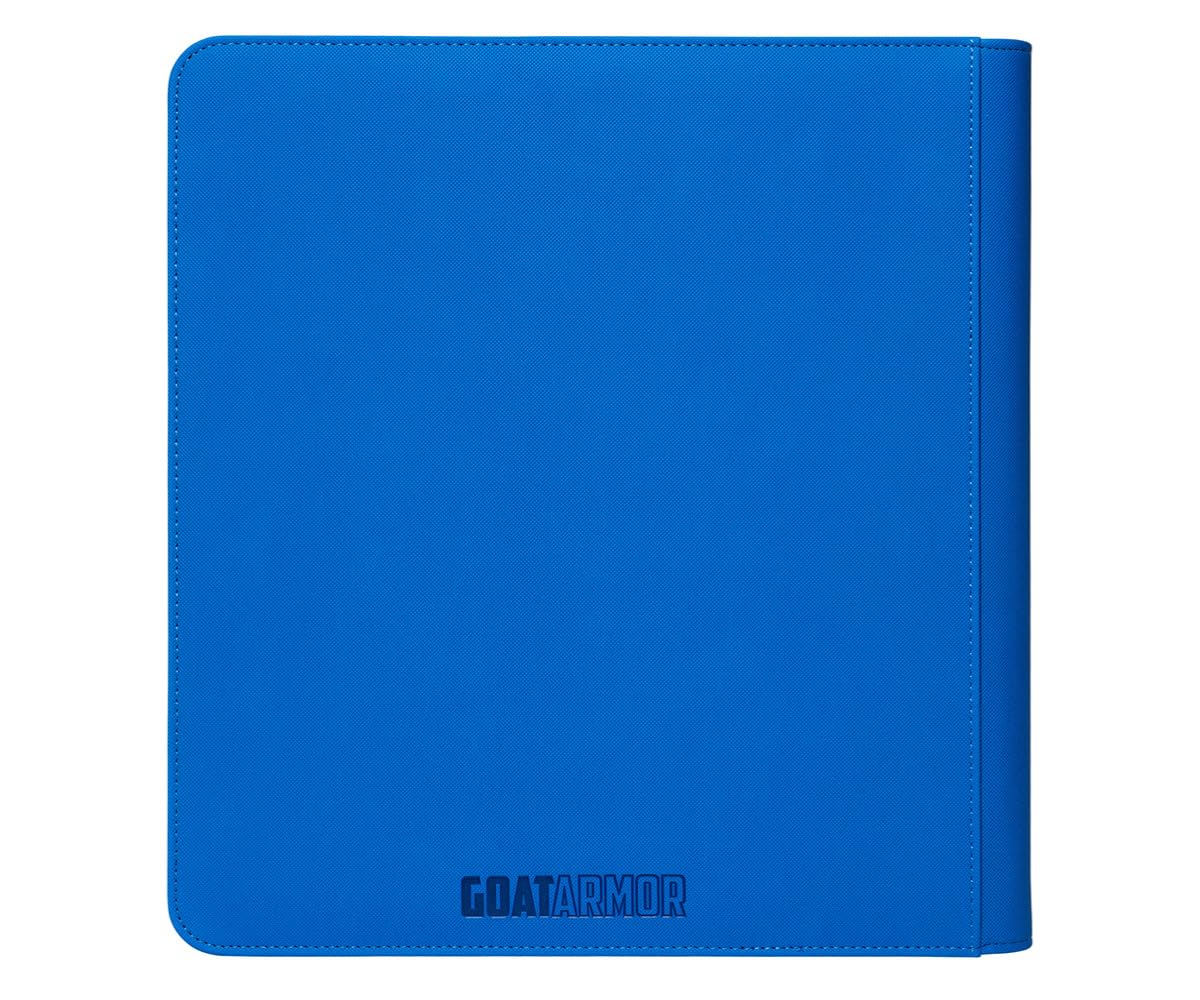 12-Pocket Trading Card Binder, 480 Card Capacity, "Stay-Flat" Design, Water-Resistant by Goat Armor (Black)