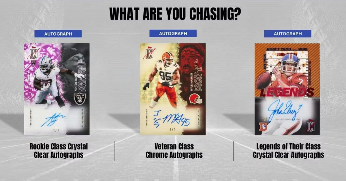 NEW 2025 SIGNATURE Class Football Card MEGA Box, 80 Cards