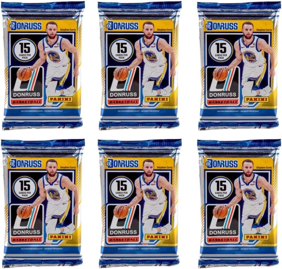 2024-2025 Panini Donruss Basketball Blaster Box | 6 Packs - Look for Blaster Exlusive Optic Rated Rookies Preview Seismic Insert