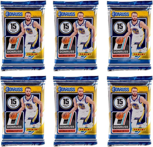 2024-2025 Panini Donruss Basketball Blaster Box | 6 Packs - Look for Blaster Exlusive Optic Rated Rookies Preview Seismic Insert