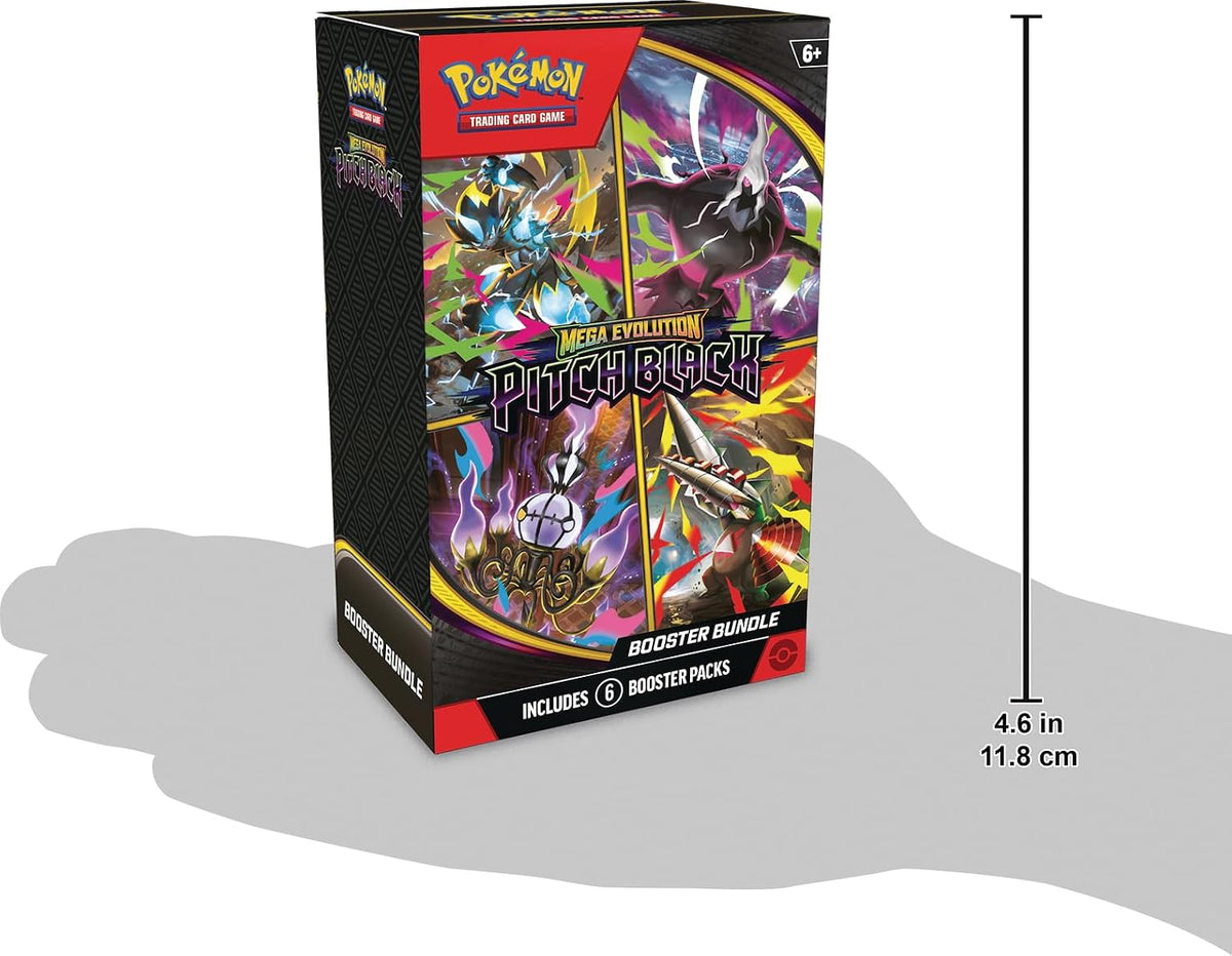 Pokémon Mega Evolution Pitch Black Booster Bundle 6 Packs