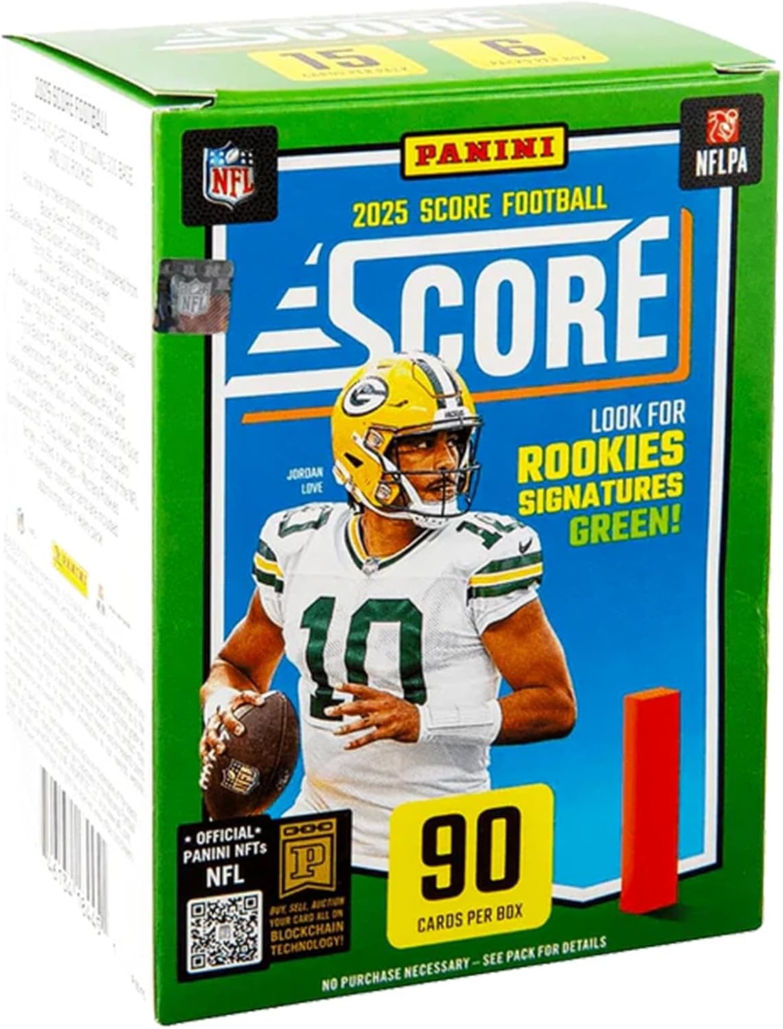2025–26 Panini Score NFL Football Blaster Box – Official Trading Cards – Includes Rookie Cards, Parallels & Inserts – Sealed Retail Pack