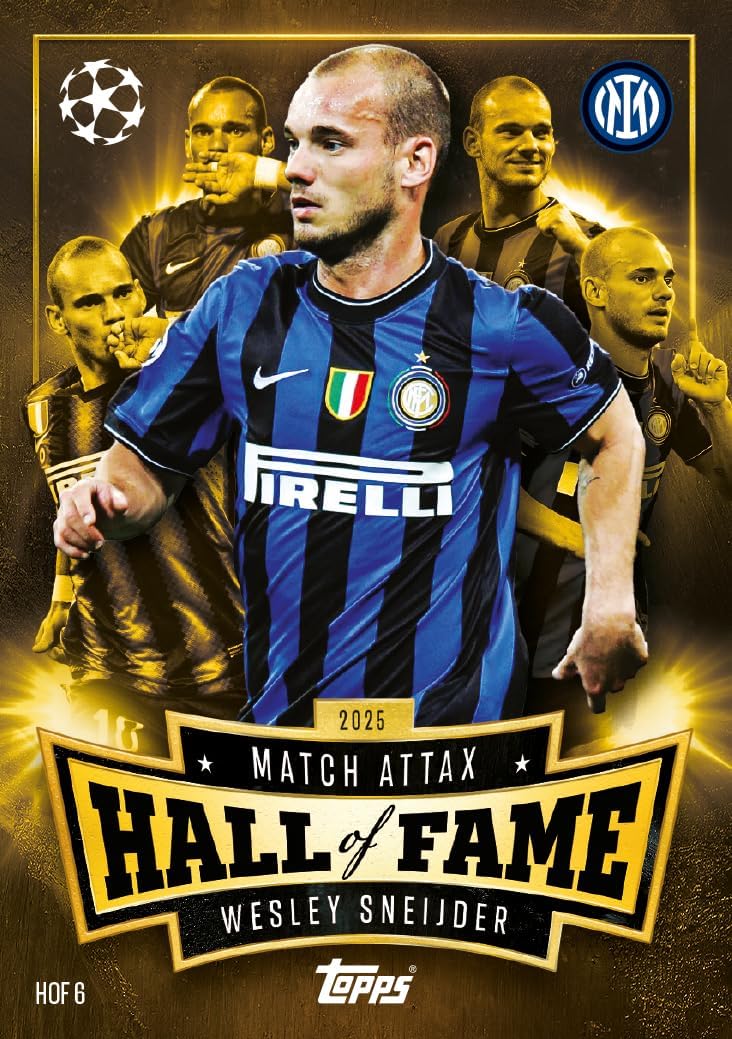 Topps UCC Match Attax 2025/26 - Full Box - contains 32 packets with 4 special insert cards per packet (12 cards per packet).