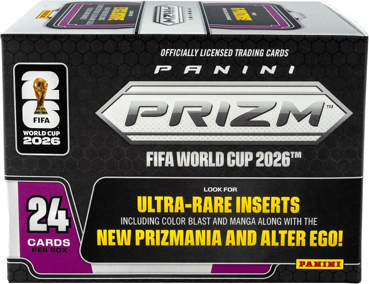 2026 Panini Prizm World Cup Soccer Exclusive Trading Cards Value Box | 2026 Panini Prizm World Cup Soccer Exclusive Trading Cards Value Box