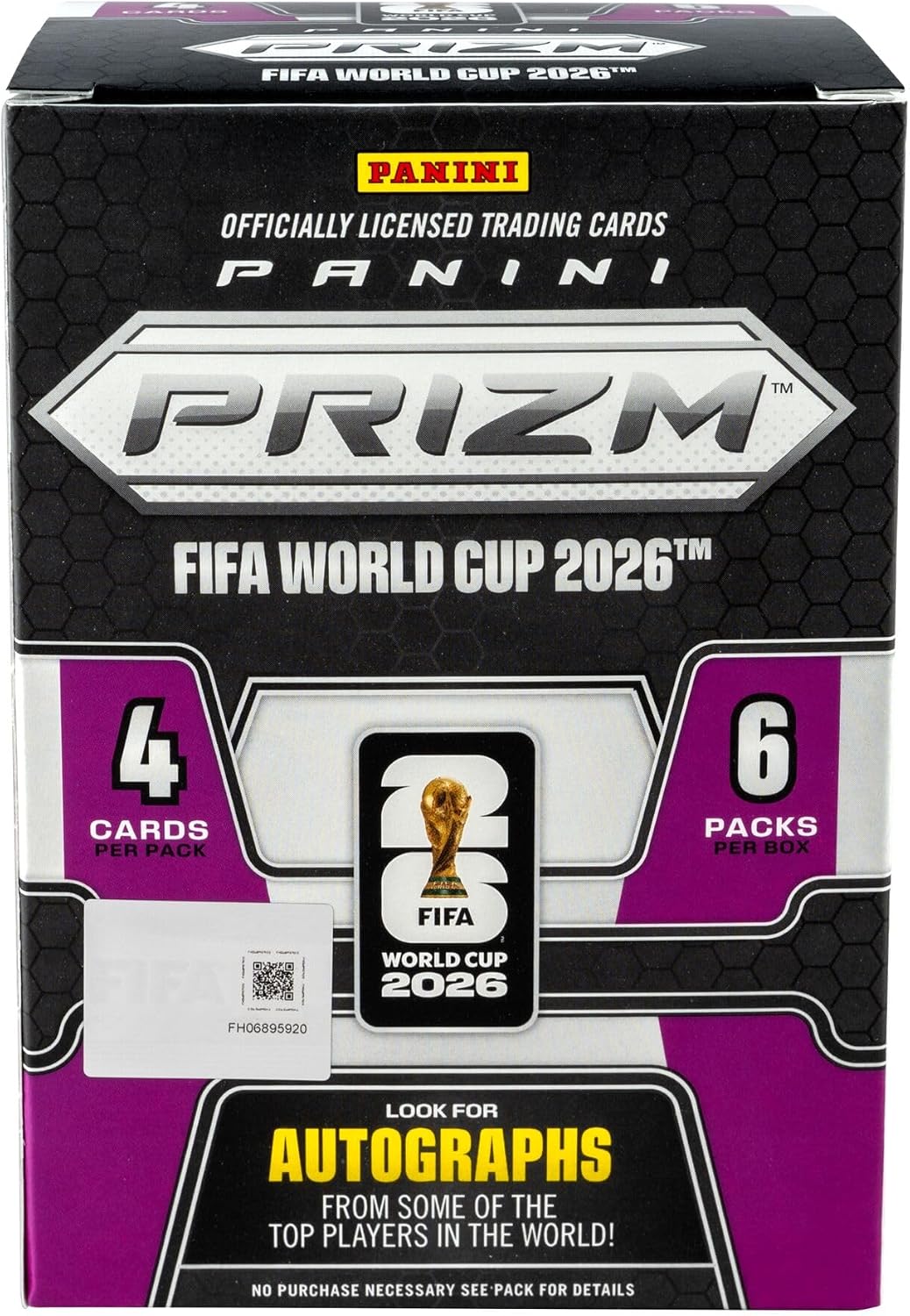 2026 Panini Prizm World Cup Soccer Exclusive Trading Cards Value Box | 2026 Panini Prizm World Cup Soccer Exclusive Trading Cards Value Box