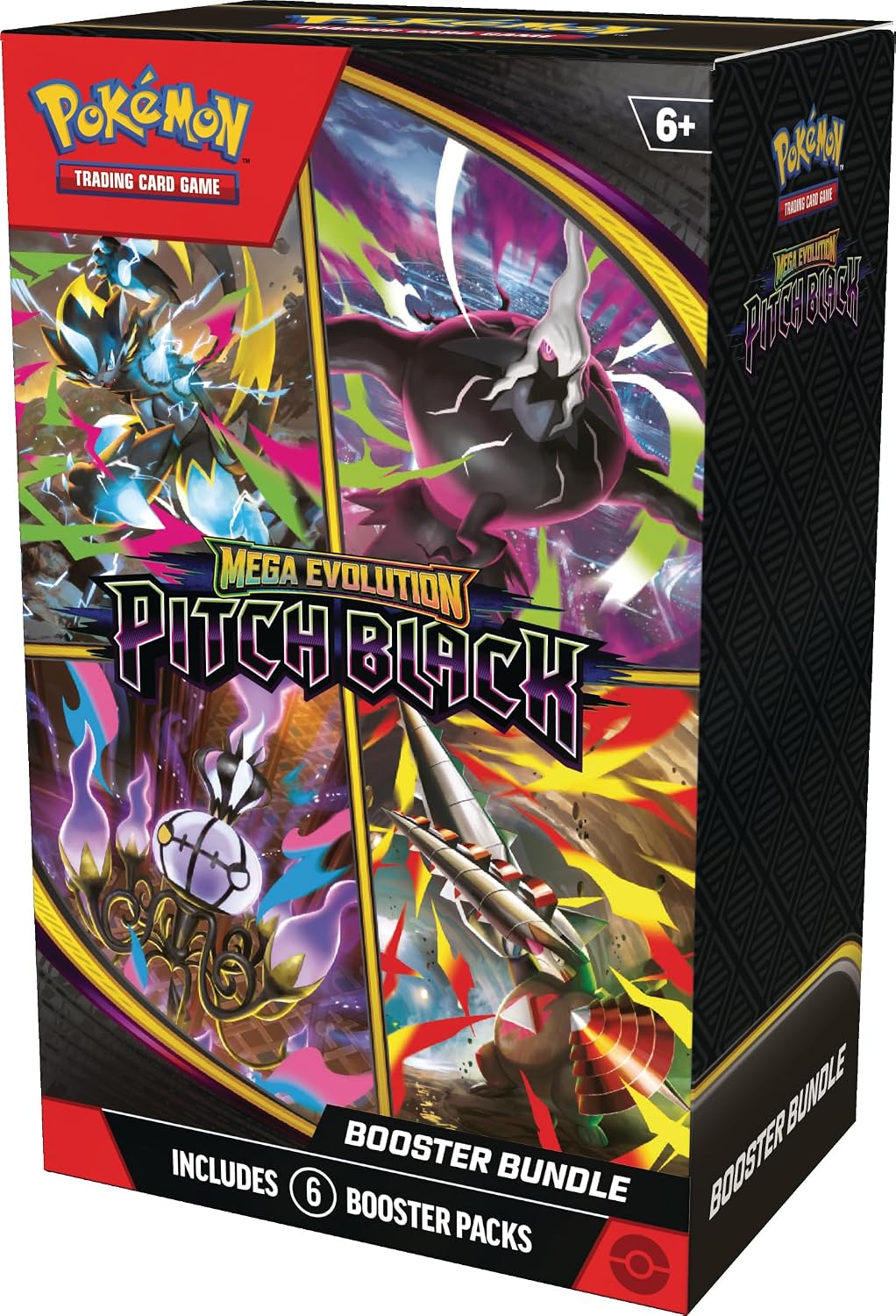 Pokémon Mega Evolution Pitch Black Booster Bundle 6 Packs